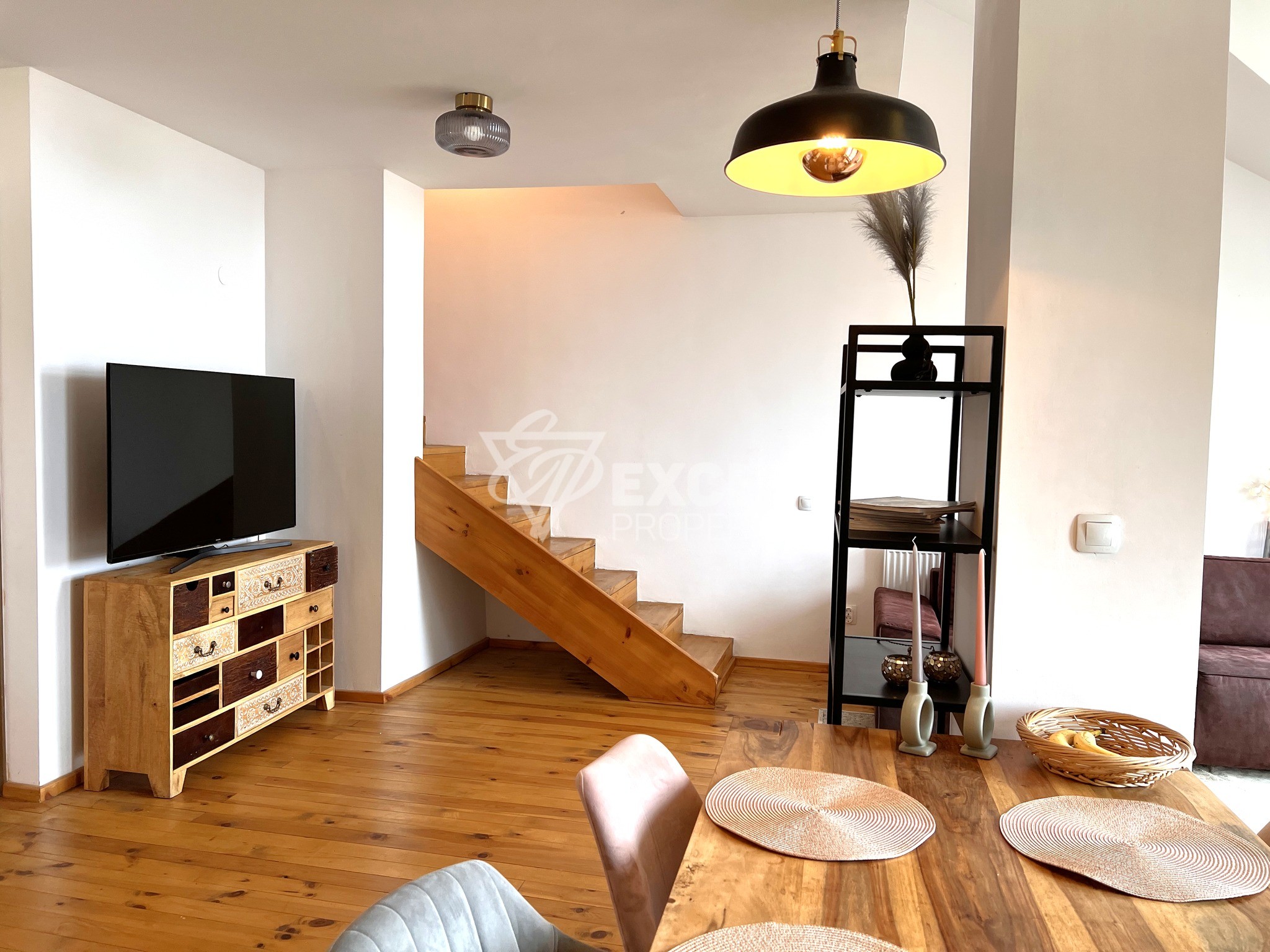 Уникален апартамент (мезонет) с фронтална гледка към Пирин планина за продажба в Банско