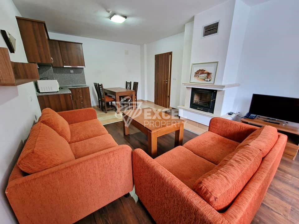 Обзаведен тристаен апартамент с камина под наем в Winslow Infinity, Банско