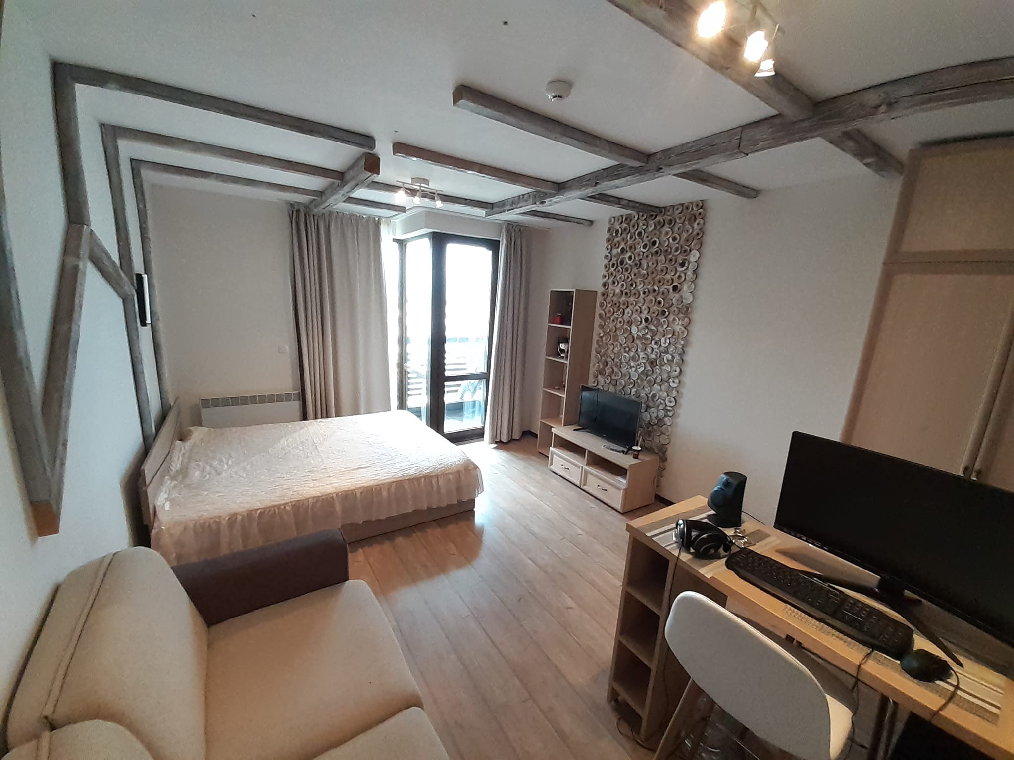 Инвестиция в Банско: Еко обзаведено студио за продажба в Alpine Lodge