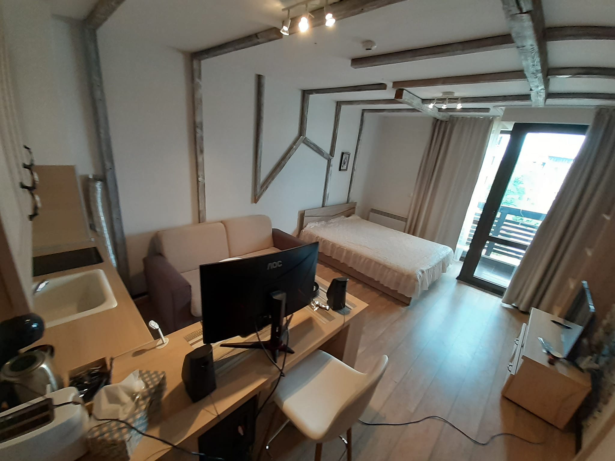 Инвестиция в Банско: Еко обзаведено студио за продажба в Alpine Lodge