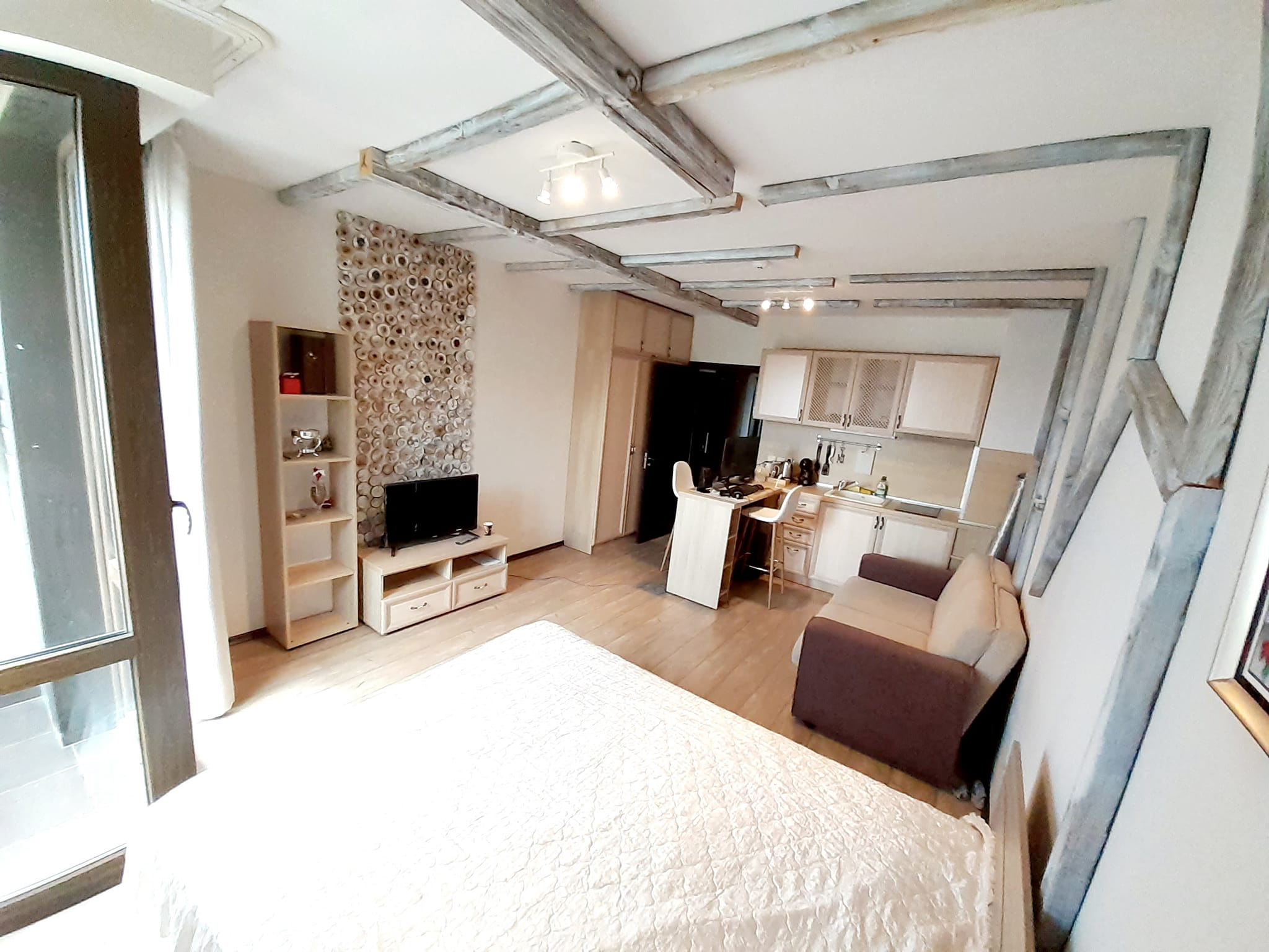 Инвестиция в Банско: Еко обзаведено студио за продажба в Alpine Lodge