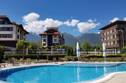 Изгодно студио с тераса за продажба в Аспен голф, Разлог