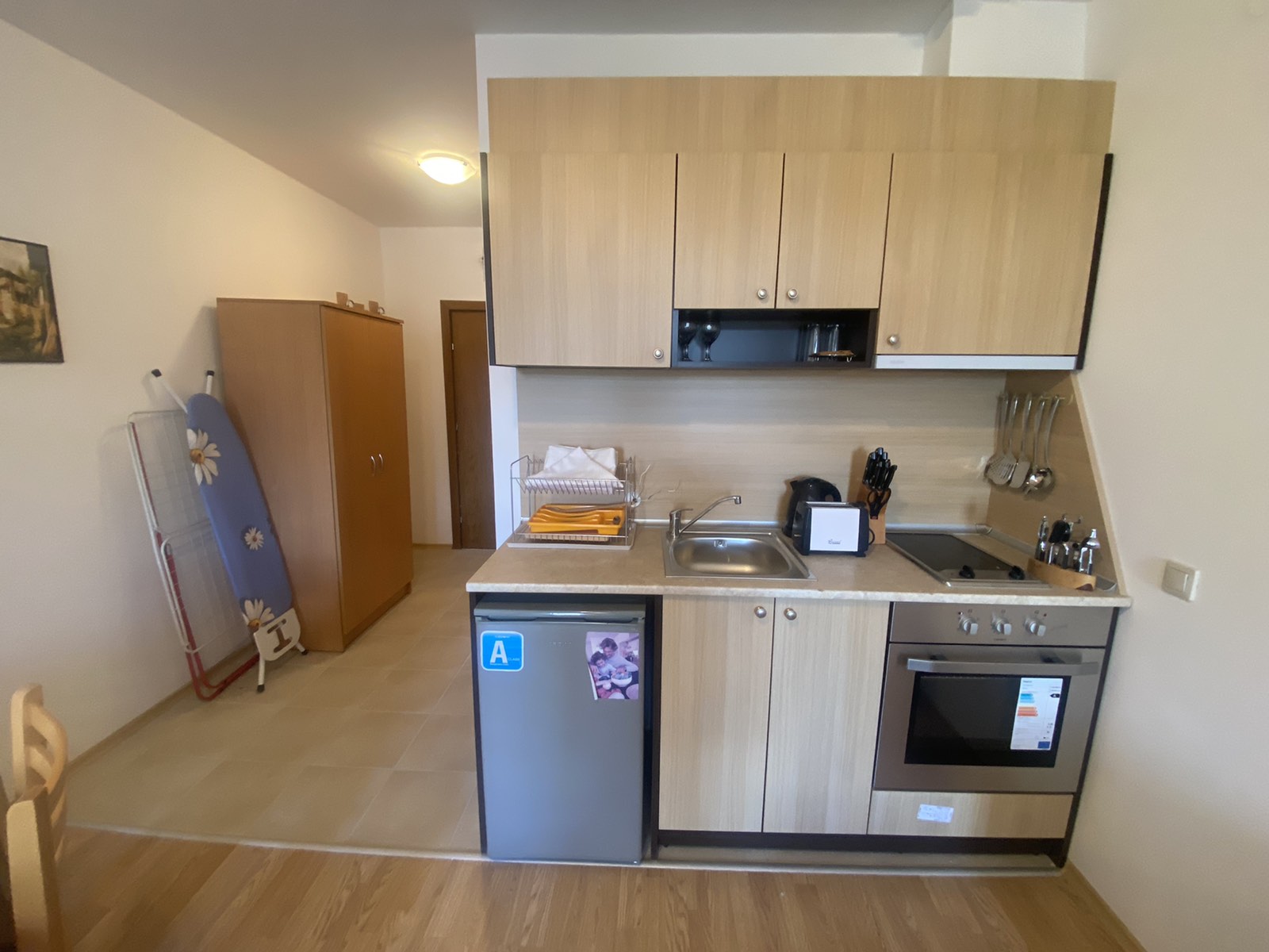 Обзаведено студио с тераса в целогодишно работещ комплекс Аспен Валей, Разлог