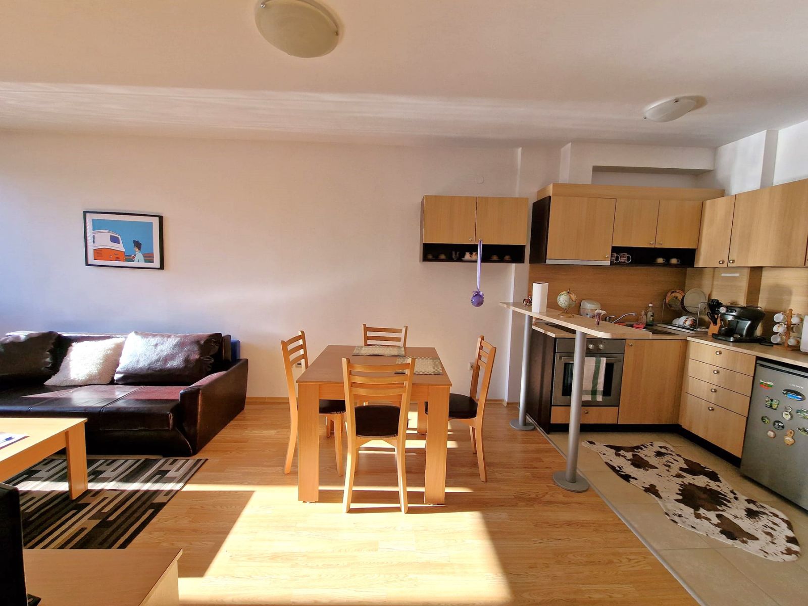 Южен двустаен апартамент за продажба в комплекс Аспен Валей до Разлог