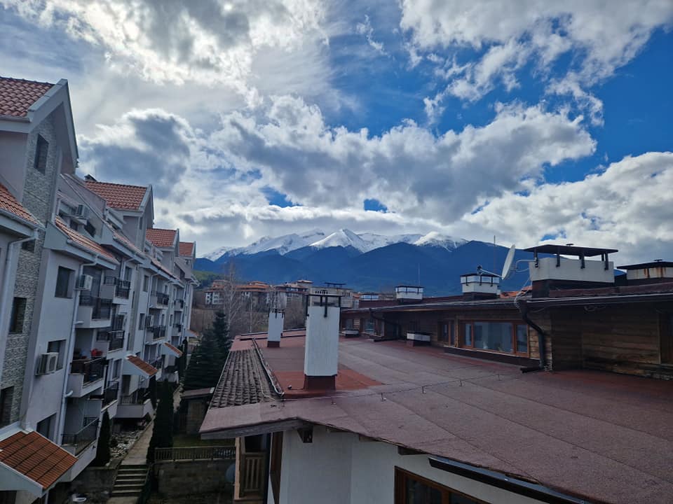 Банско: Студио със зашеметяваща гледка към Пирин планина