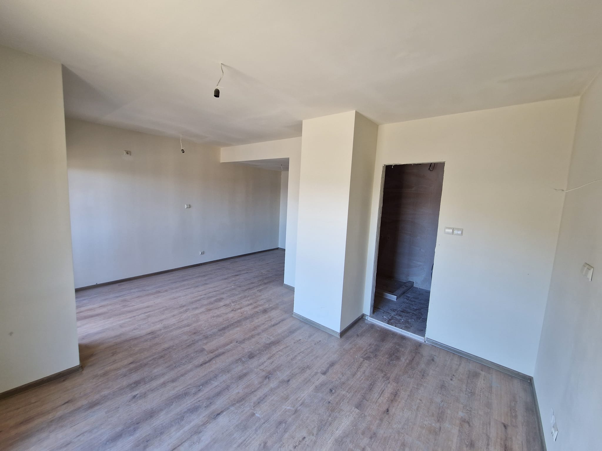 Необзаведено студио с тераса с прекрасна гледка в Банско