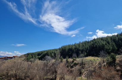 Необзаведено студио с тераса с прекрасна гледка в Банско