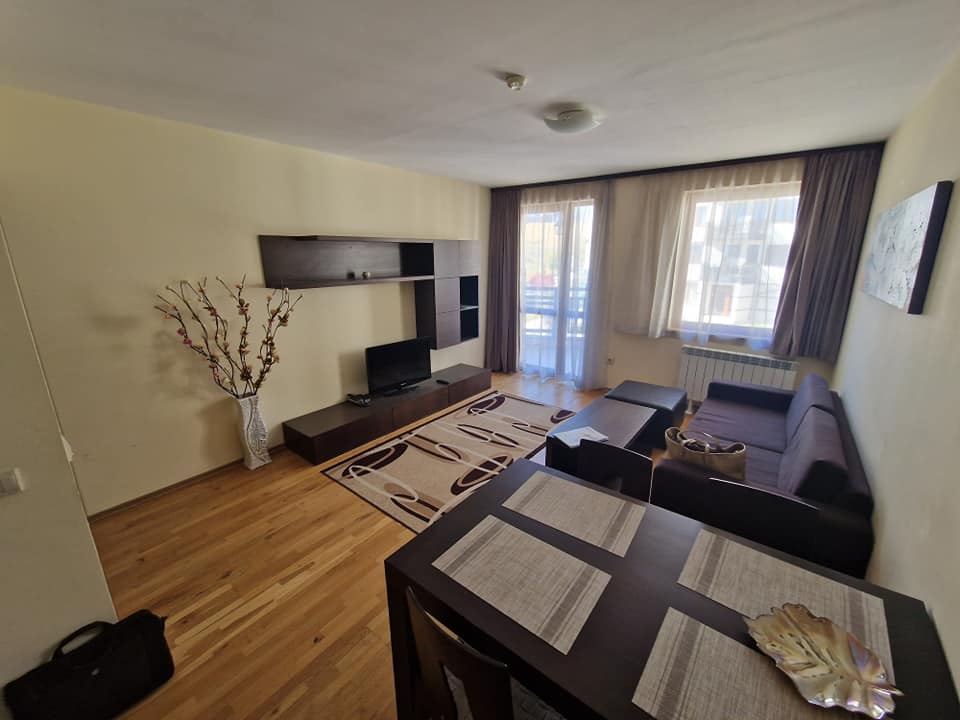 Южен двустаен апартамент в комплекс All Seasons Club в Банско