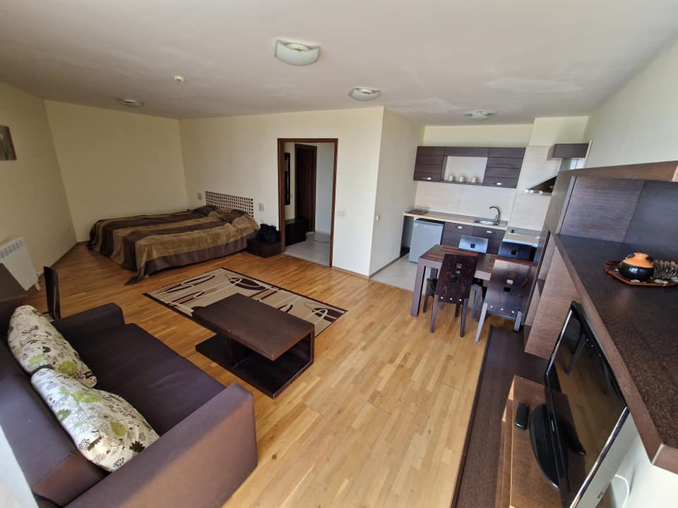 Голямо студио с прекрасна гледка към Рила планина и Банско