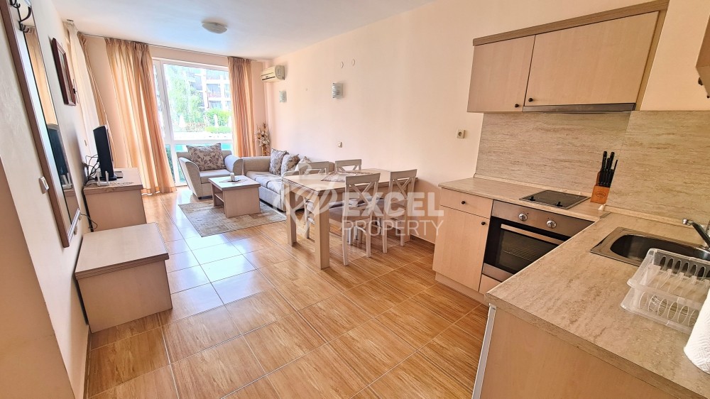 Светъл и красив двустаен апартамент в Свети Влас