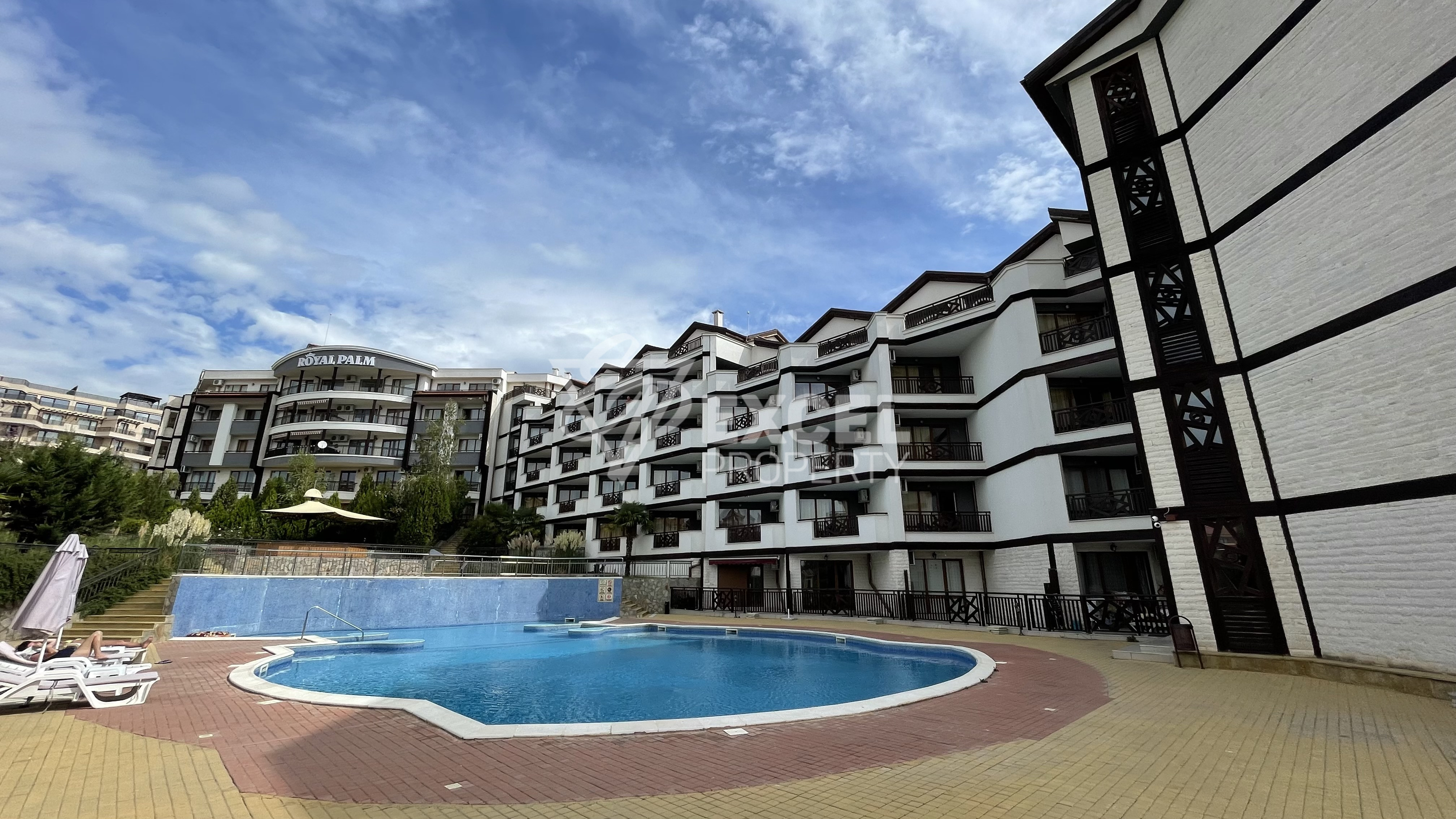 Просторно студио на 200м от плажа в Свети Влас