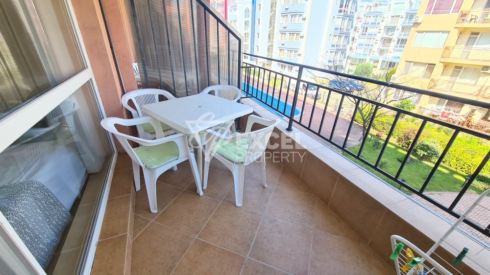 Красиво обзаведено студио в центъра на Слънчев бряг