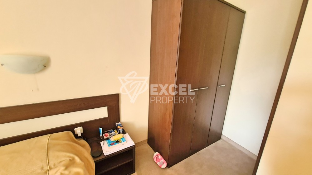 Намалена цена! Изключително просторен двустаен апартамент на централната алея в Слънчев бряг