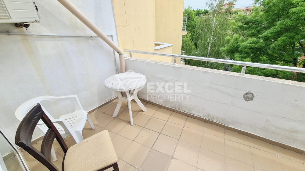 Намалена цена! Изключително просторен двустаен апартамент на централната алея в Слънчев бряг