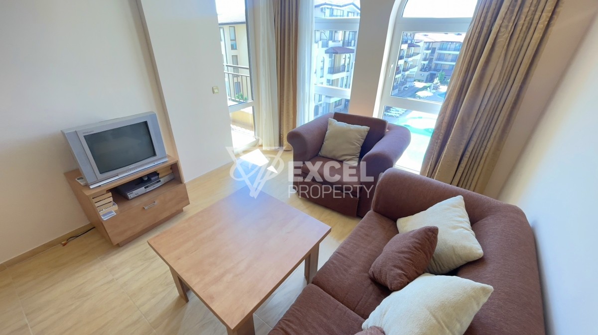 Двустаен апартамент в Свети Влас в комплекс Аква Дриимс