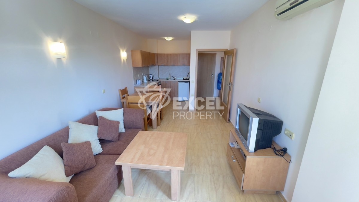 Двустаен апартамент в Свети Влас в комплекс Аква Дриимс