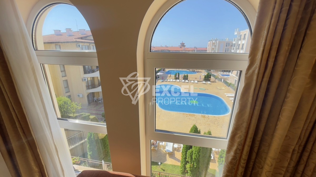 Двустаен апартамент в Свети Влас в комплекс Аква Дриимс