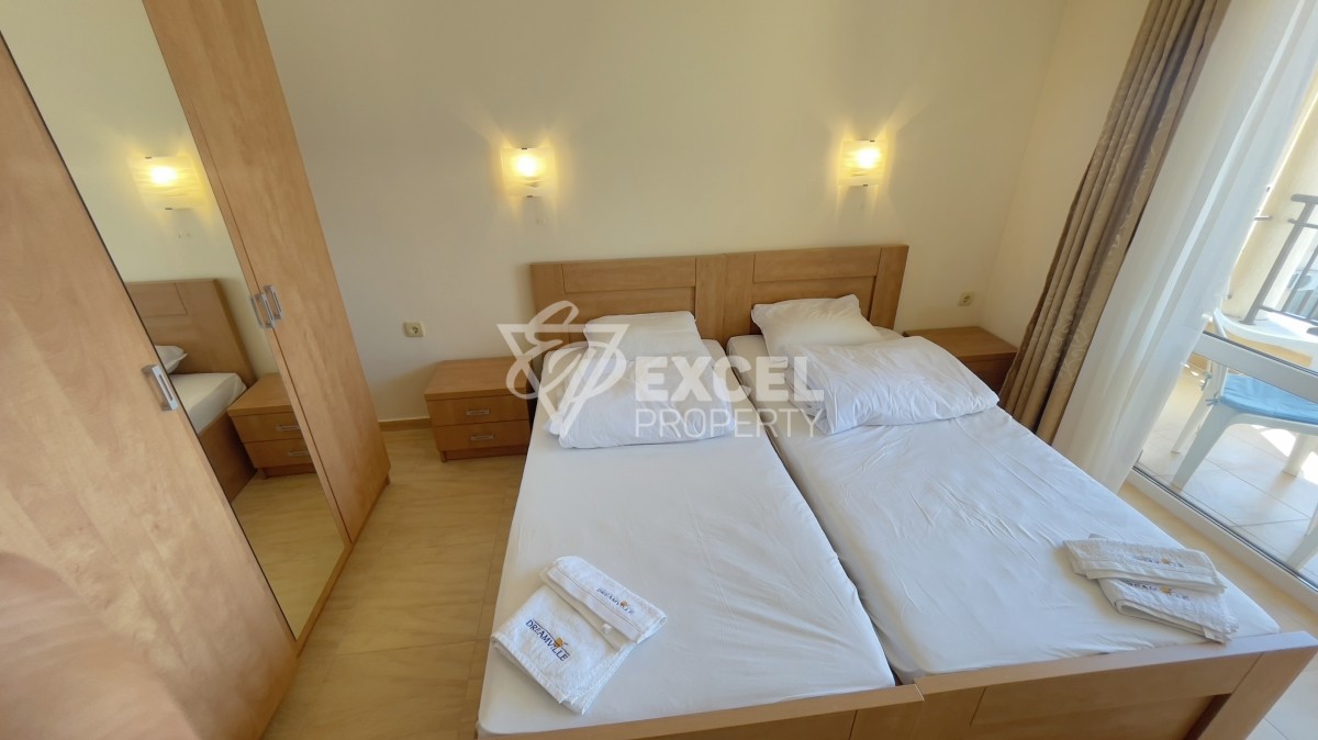 Двустаен апартамент в Свети Влас в комплекс Аква Дриимс