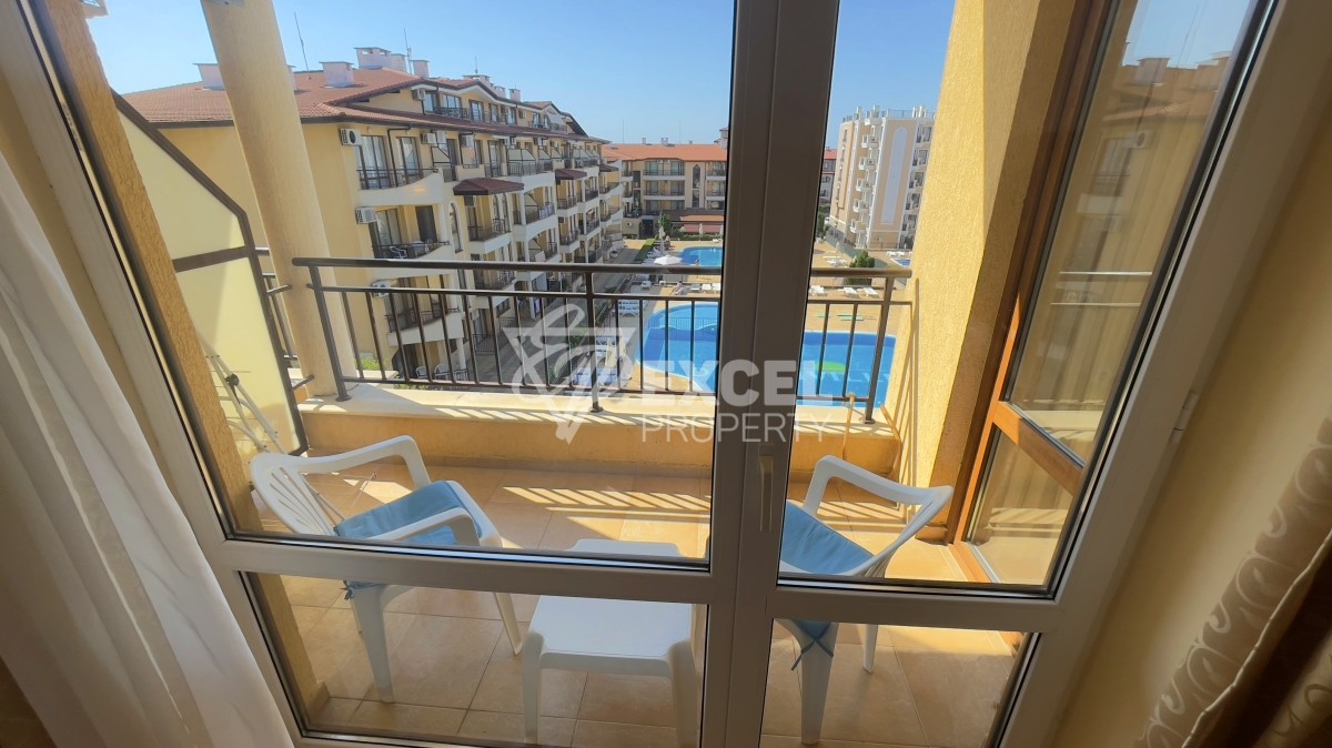 Двустаен апартамент в Свети Влас в комплекс Аква Дриимс