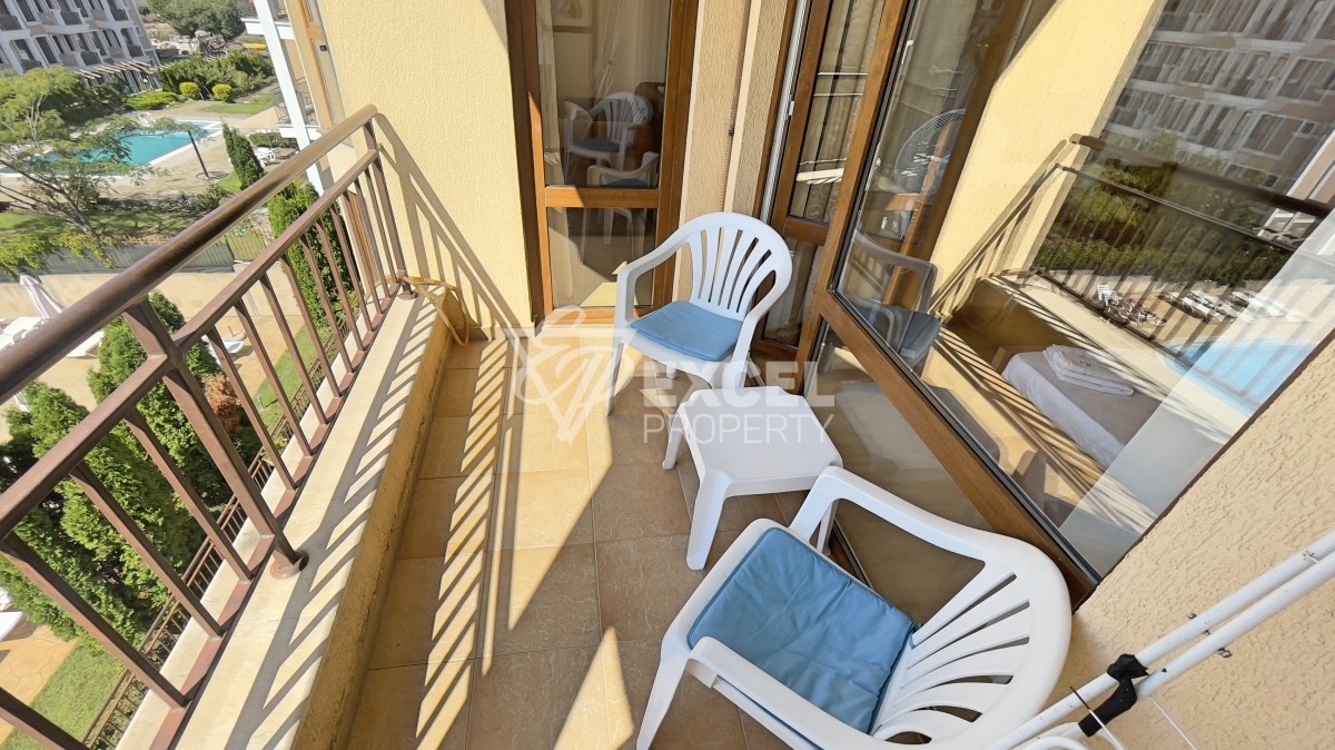 Двустаен апартамент в Свети Влас в комплекс Аква Дриимс