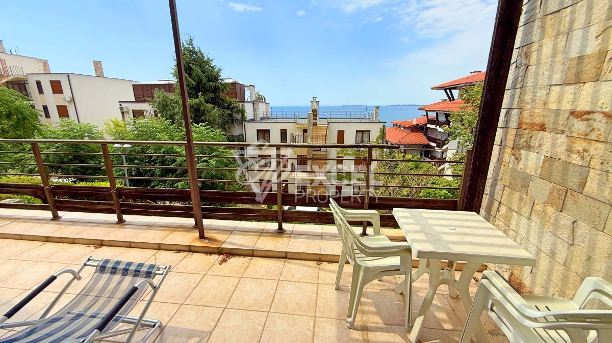 Апартамент на първа линия с гледка море в комплекс Долче Вита, Свети Влас