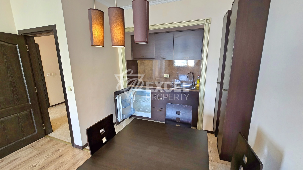 Обзаведен двустаен апартамент на метри от морето в Слънчев Бряг