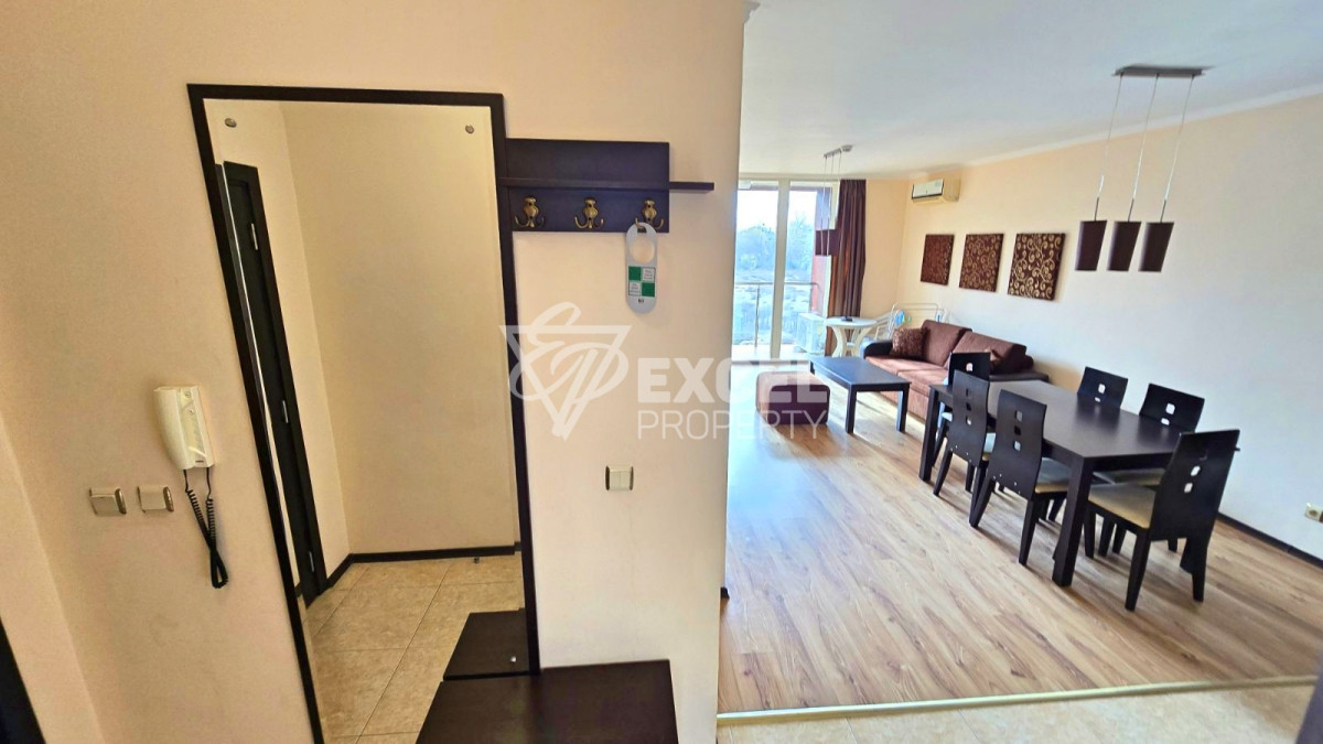 Тристаен апартамент на първа линия в Слънчев бряг – до дюните и морето