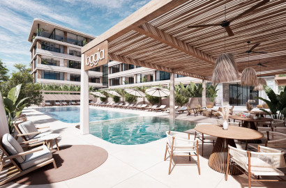 Комплекс Лоджия, Свети Влас - двустаен апартамент с гледка море