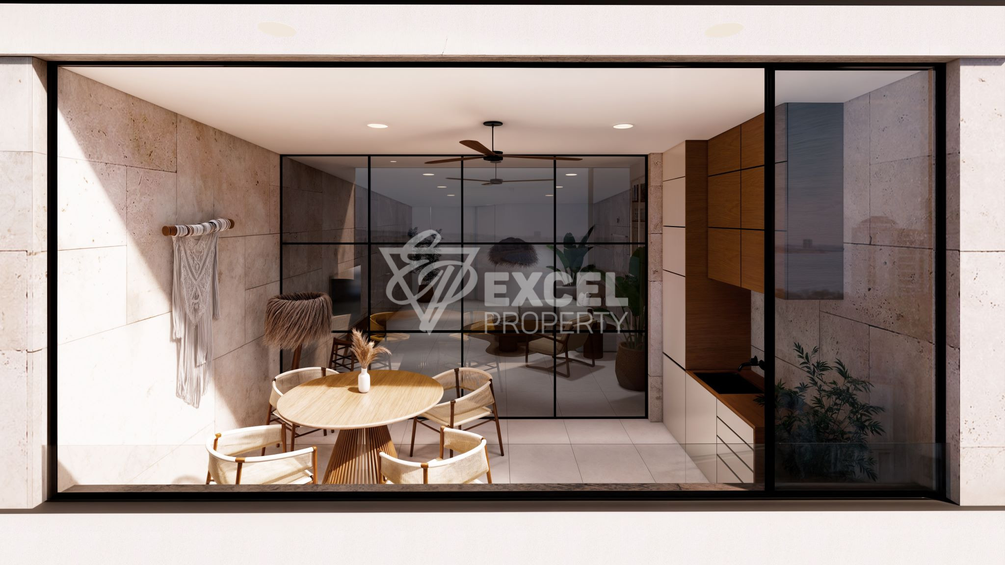 Комплекс Лоджия, Свети Влас - двустаен апартамент с гледка море