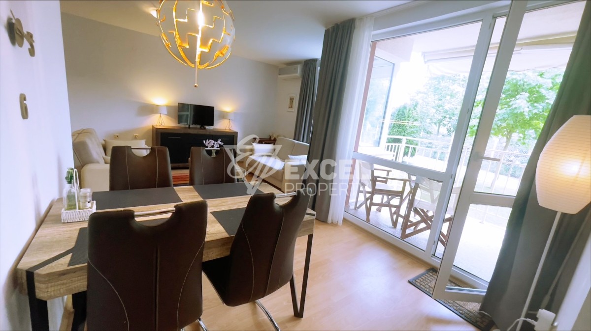 Несебър Форт Нокс - прекрасен, двустаен апартамент на партера