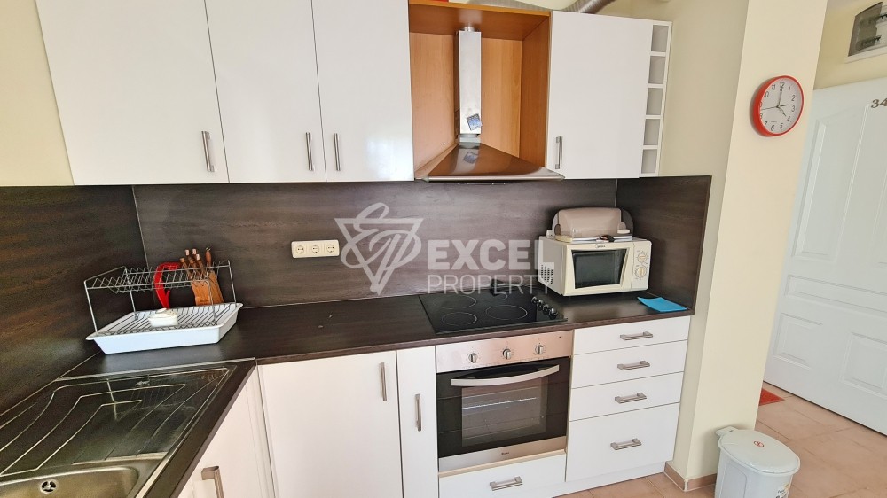 Обзаведен, двустаен апартамент в Несебър Форт Нокс, Слънчев Бряг