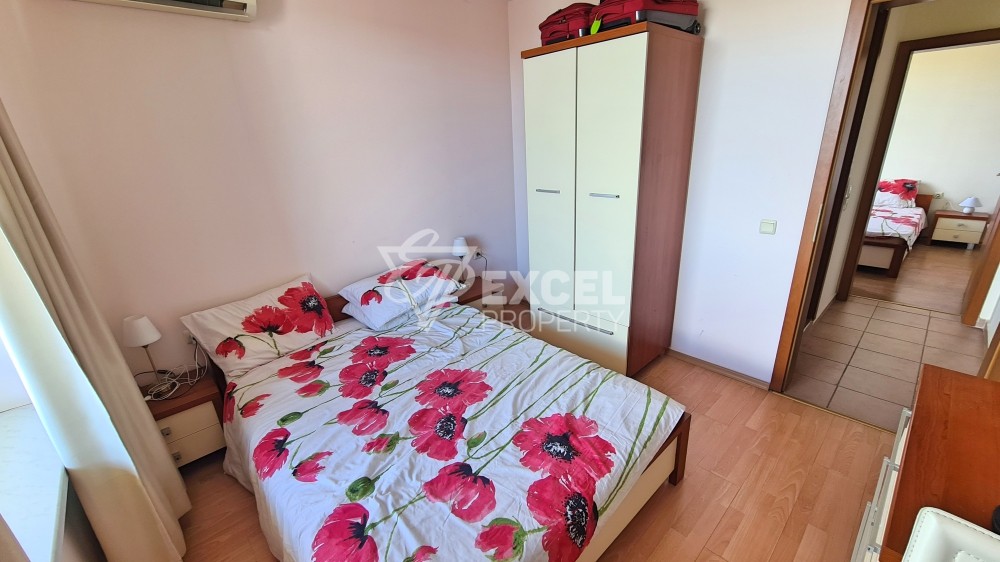 Обзаведен, тристаен апартамент в Несебър Форт Нокс, Слънчев Бряг