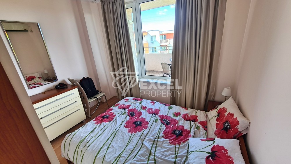 Обзаведен, тристаен апартамент в Несебър Форт Нокс, Слънчев Бряг