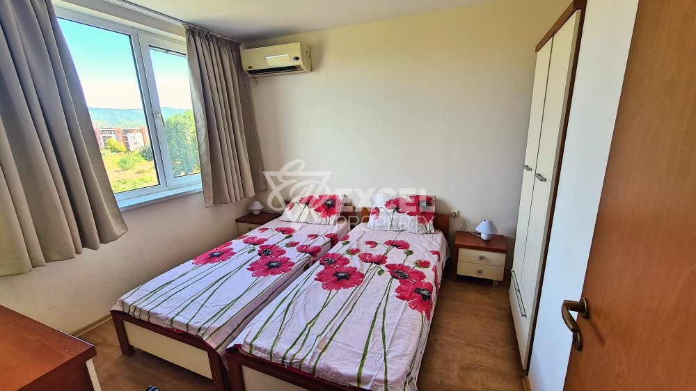 Обзаведен, тристаен апартамент в Несебър Форт Нокс, Слънчев Бряг