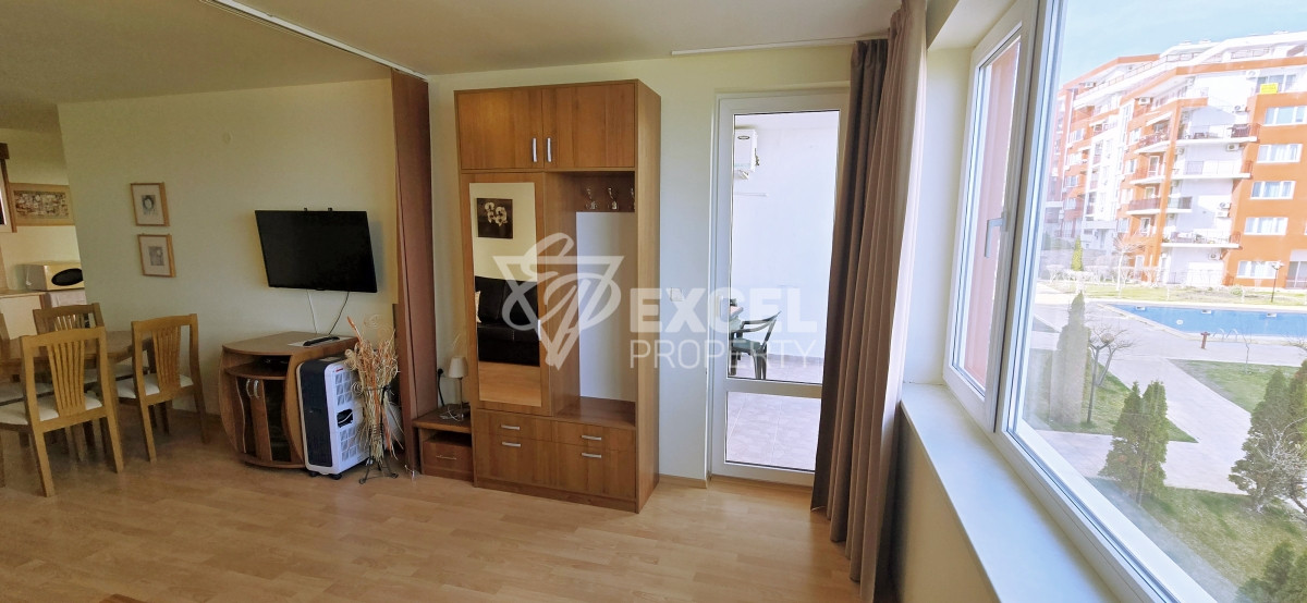 Апартамент с гледка море в комплекс Гранд Резорт Форт Нокс, Свети Влас. Първа линия