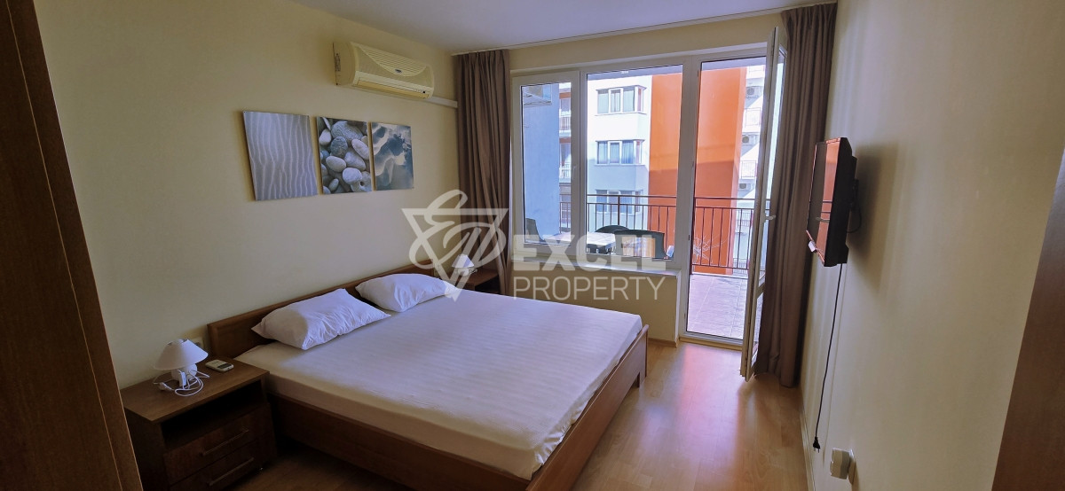 Апартамент с гледка море в комплекс Гранд Резорт Форт Нокс, Свети Влас. Първа линия