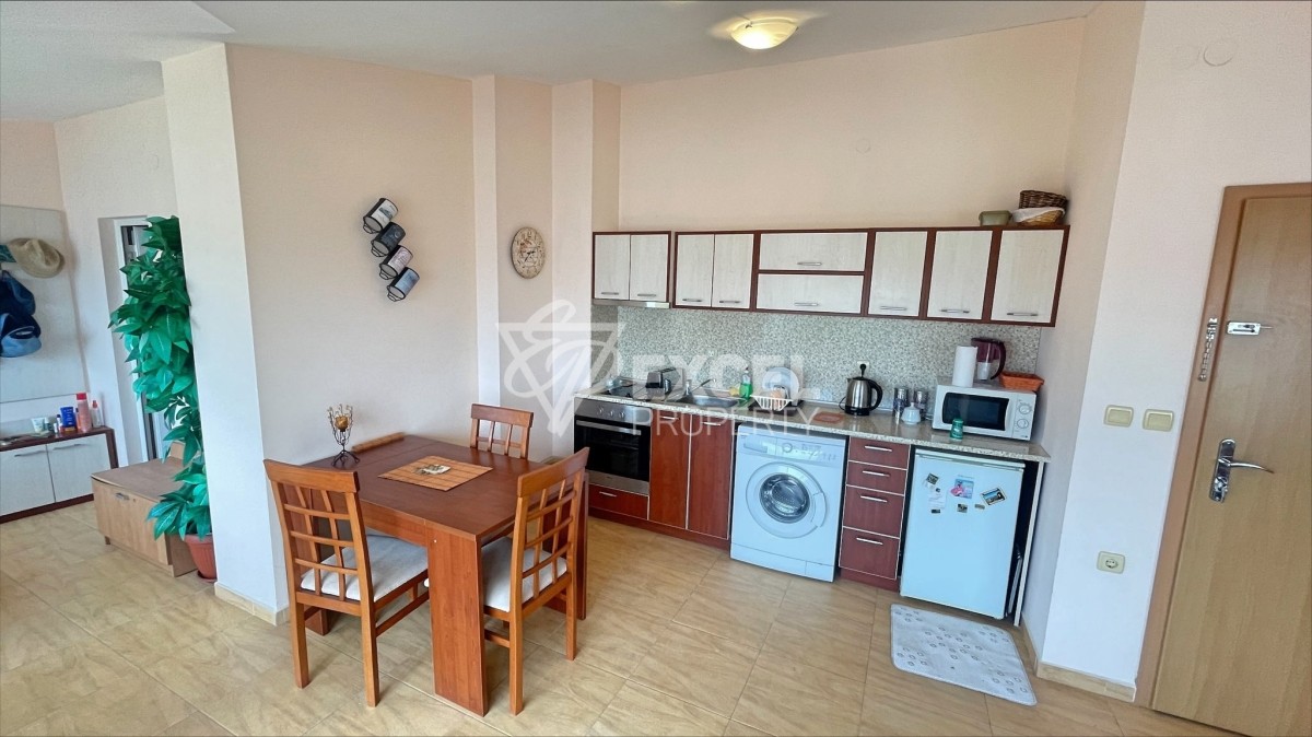 Комплекс Аква Дриймс, Свети Влас - двустаен апартамент с гледка море.