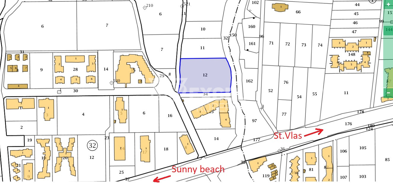 Парцел за продажба в Свети Влас