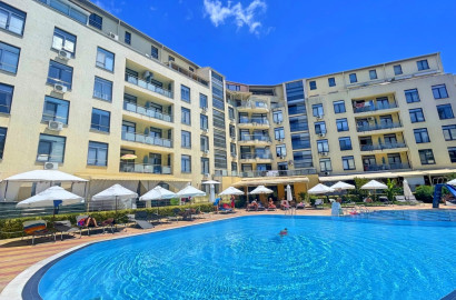 Обзаведено студио в Слънчев Бряг само на 200 м от морето в района на Какао Бийч