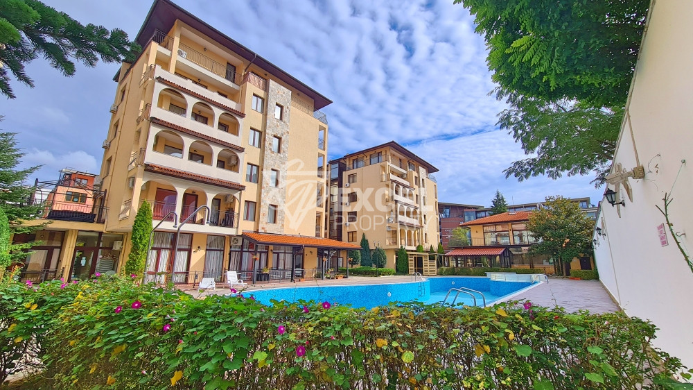 Двустаен апартамент в района на Какао Бийч в Слънчев Бряг