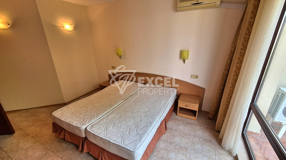 Двустаен апартамент в района на Какао Бийч в Слънчев Бряг