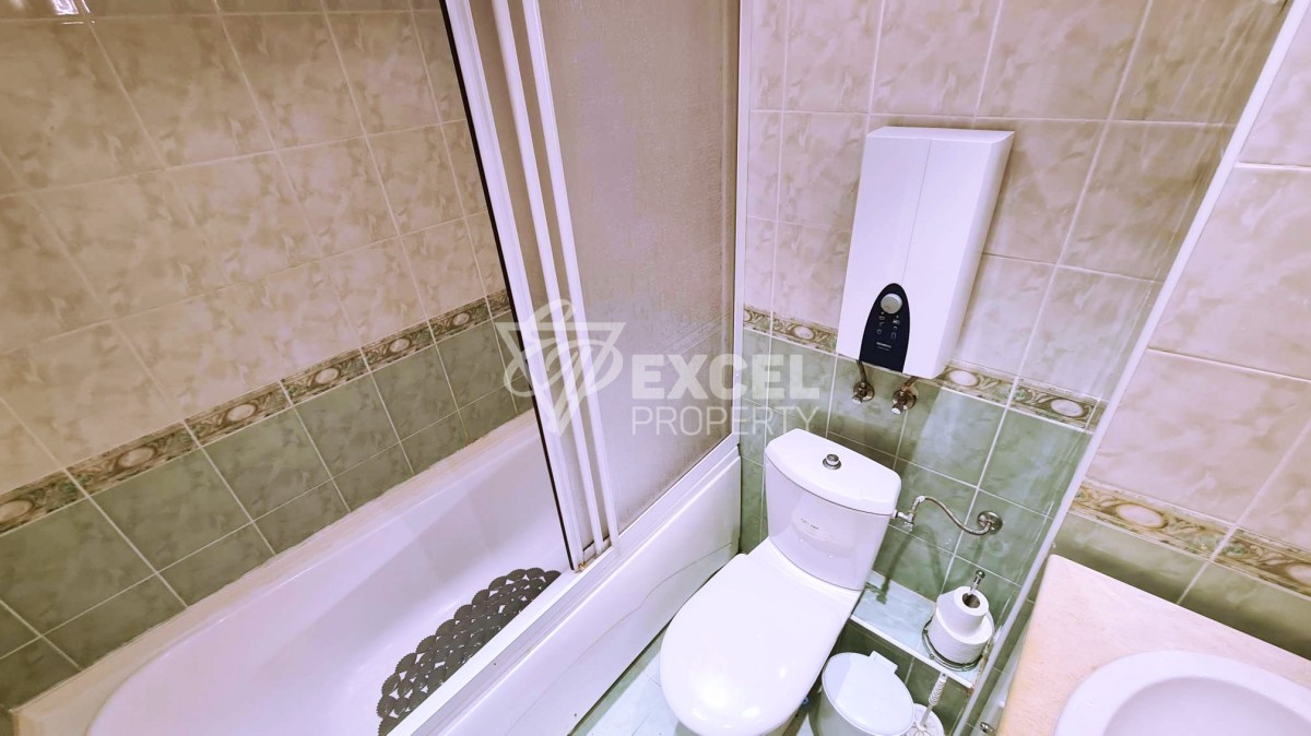 Обзаведен, тристаен апартамент в Слънчев Бряг в района на Какао Биич