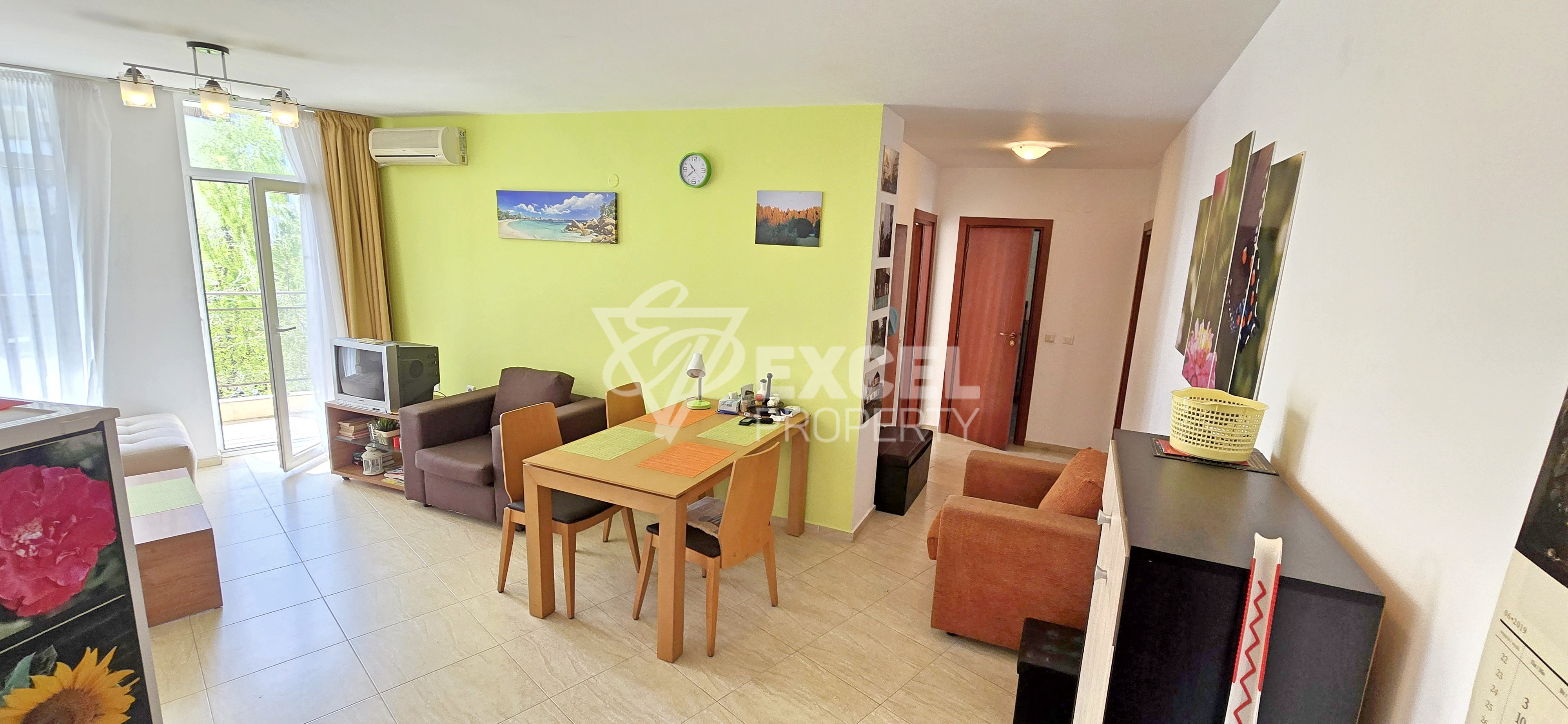 Тристаен апартамент за продажба в комплекс Сън Вилидж, Слънчев Бряг