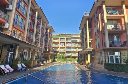 Обзаведено студио в Слънчев Бряг в комплекс Съни вю централ - район на Какао Бийч