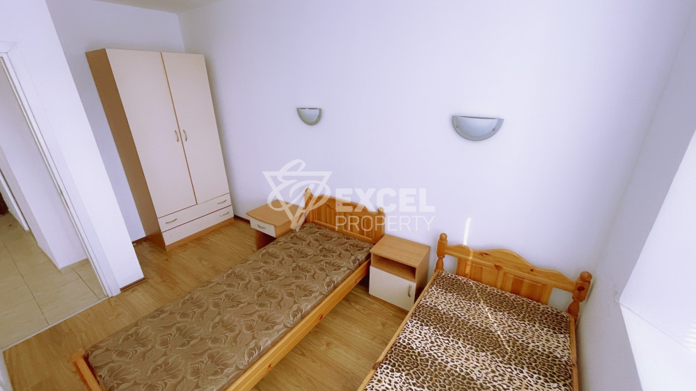 Двустаен апартамент с частична гледка море в Свети Влас