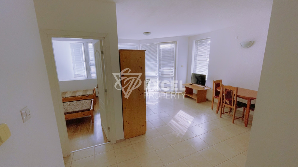 Двустаен апартамент с частична гледка море в Свети Влас