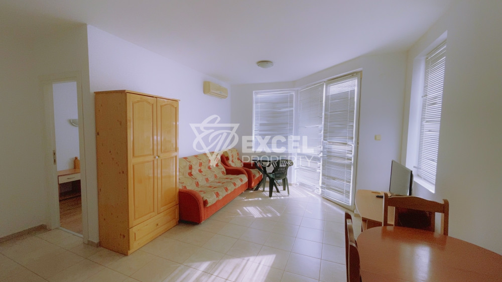 Двустаен апартамент с частична гледка море в Свети Влас