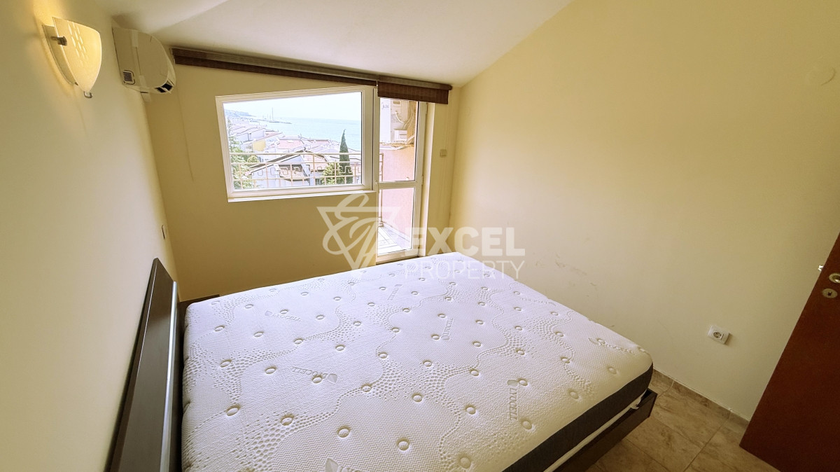 Апартамент с гледка море в комплекс Залив, Свети Влас.