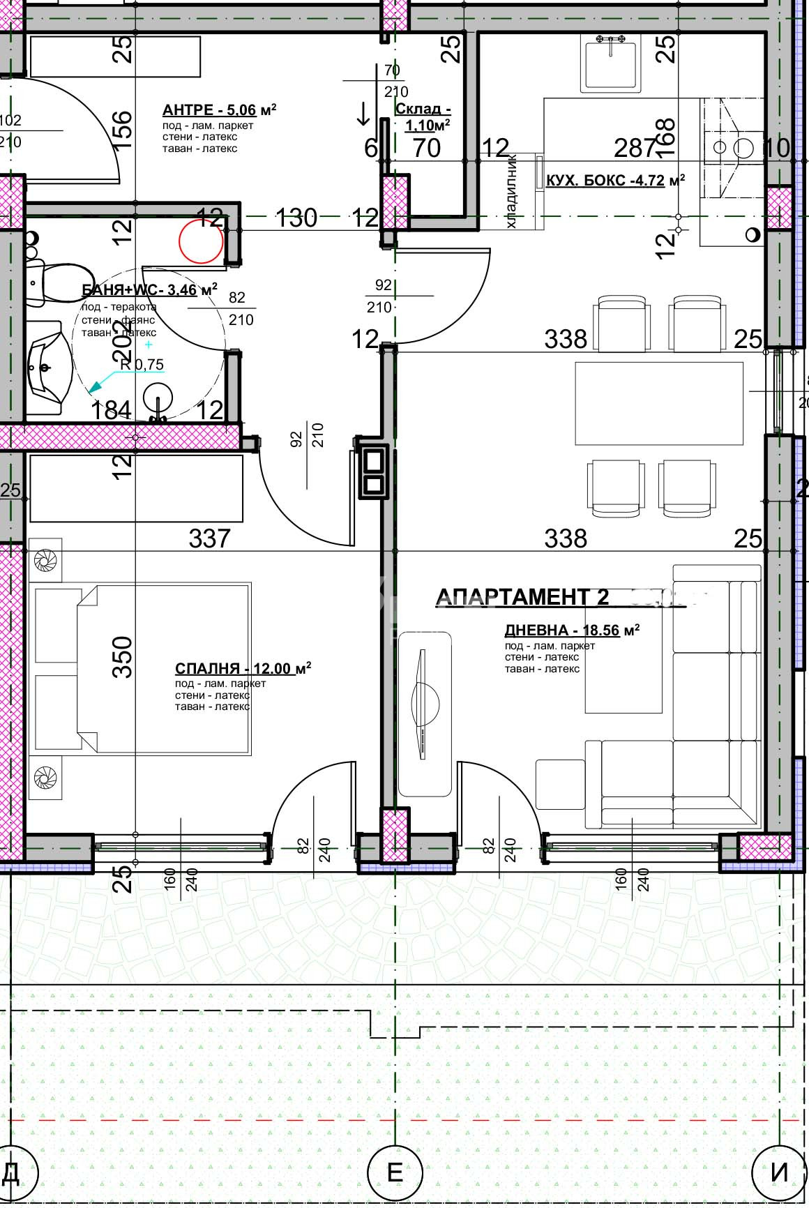 Изгодно предложение за инвестиция в новострояща се сграда в центъра на Равда