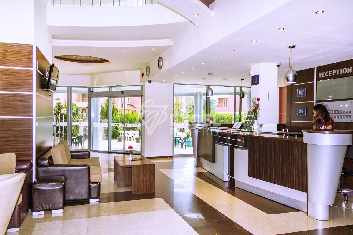 Двустаен, мебелиран имот- в северната част на Слънчев бряг